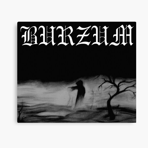 Burzum Flag Canvas Print