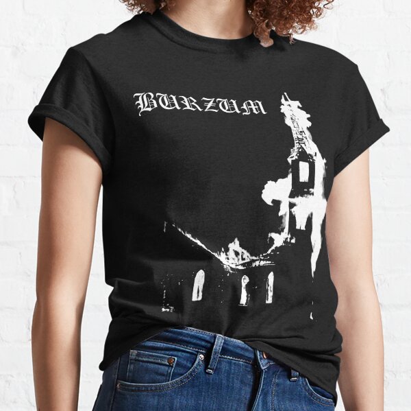 Brennende Kirche Classic T-Shirt