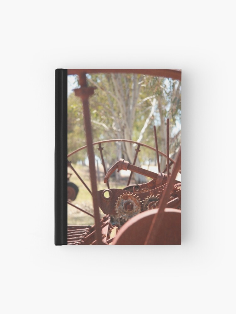 Thumbnail 1 of 3, Hardcover Journal, Rusting farm equipment designed and sold by Andreas Koepke.