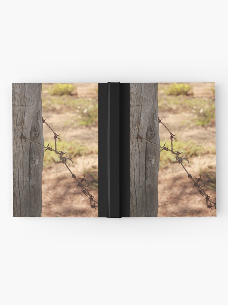 Alternate view of Old barbed wire Hardcover Journal