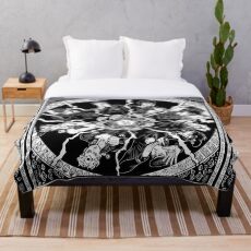 JJBA - Jojo Dynasty Throw Blanket