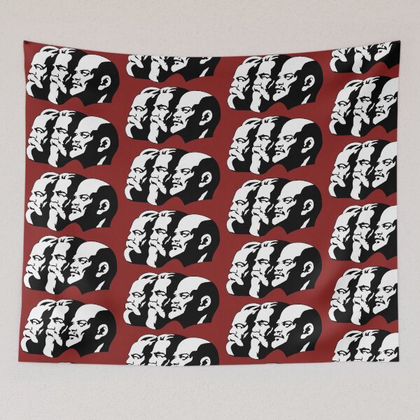Item preview, Marx, Engels, Lenin designed and sold by SpaceDogLaika.