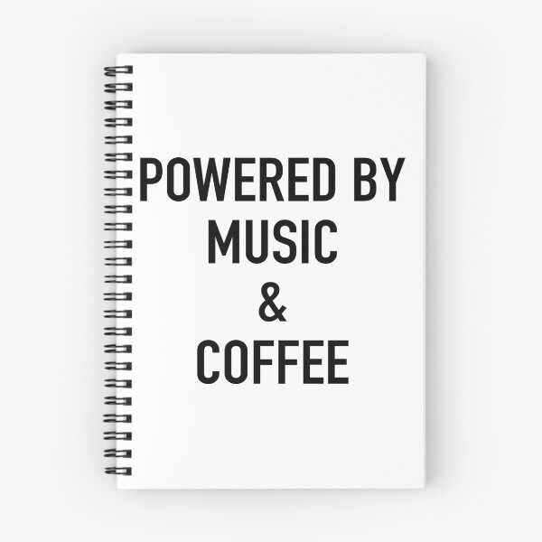 Item preview, Powered By Music And Coffee designed and sold by Gino S.
