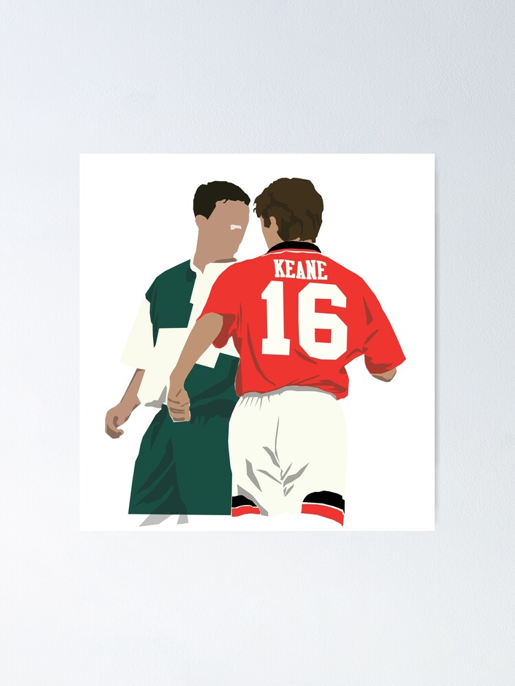 "Roy Keane & Robbie Fowler" Poster for Sale by Hevding Redbubble