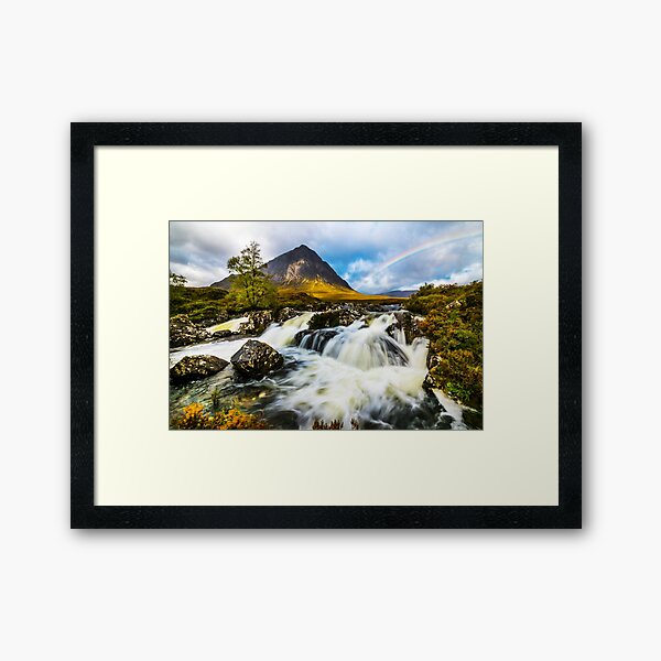 Item preview, Buachaille Etive Mòr Rainbow designed and sold by Adrian Alford Photography.