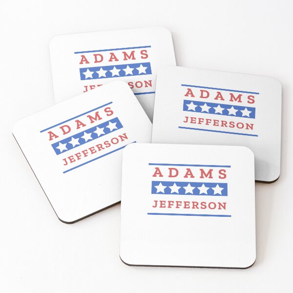 Item preview, John Adams and Thomas Jefferson Presidential Election Sign designed and sold by TrndSttr.