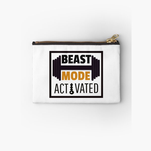 Item preview, Beast mode activated - a motivational quote print designed and sold by sstusard.