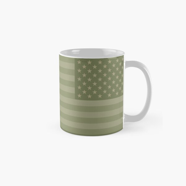 Camo Sternenbanner - USA Flagge militärische Camouflage Farben Tasse (Standard)
