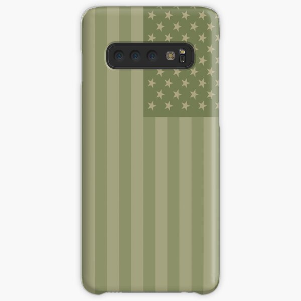 Camo Sternenbanner - USA Flagge militärische Camouflage Farben Samsung Galaxy Leichte Hülle