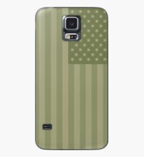 Camo Sternenbanner - USA Flagge militärische Camouflage Farben Hülle & Klebefolie für Samsung Galaxy