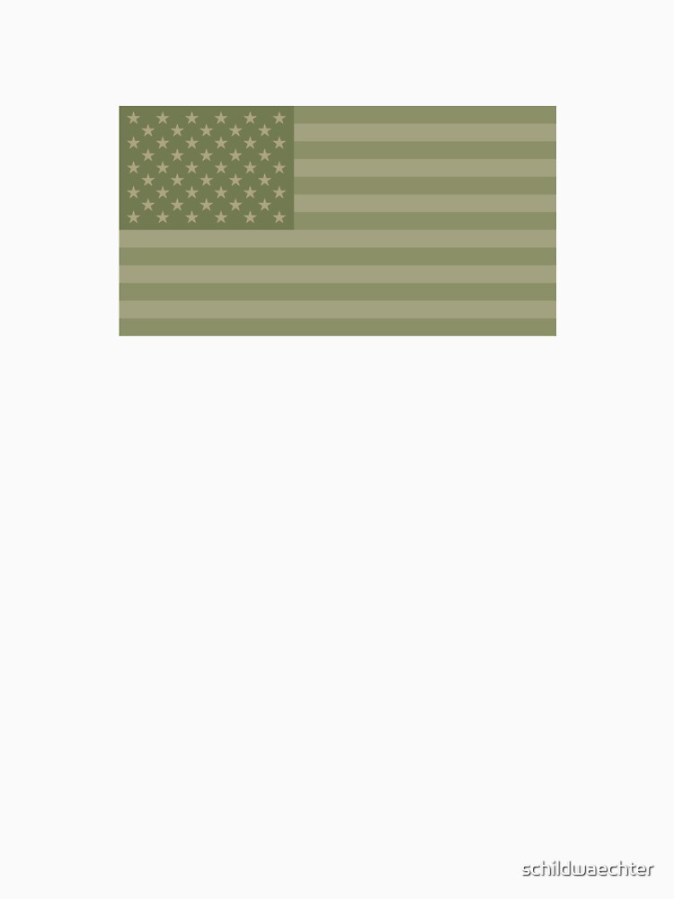 Camo Sternenbanner - USA Flagge militärische Camouflage Farben von schildwaechter