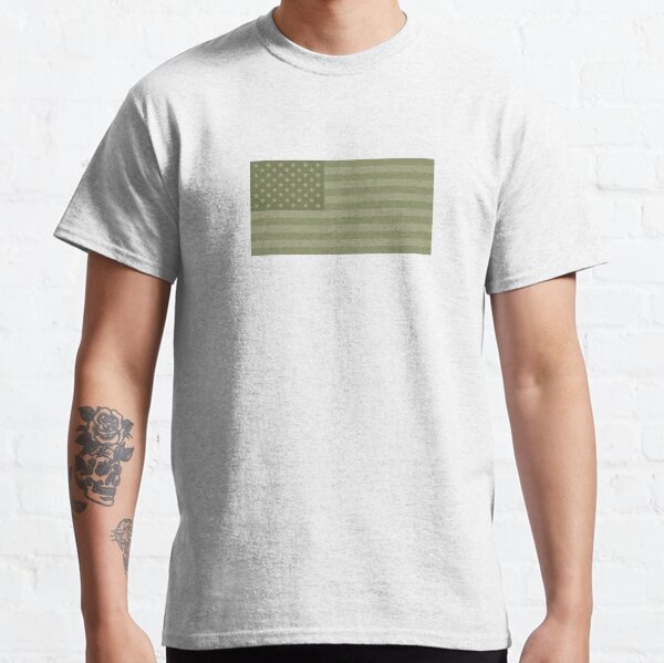 Camo Sternenbanner - USA Flagge militärische Camouflage Farben Classic T-Shirt