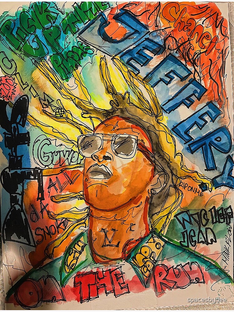 "jeffery,cool,poster,rapper,rap,music,art,wall art,poster,lyrics,dope