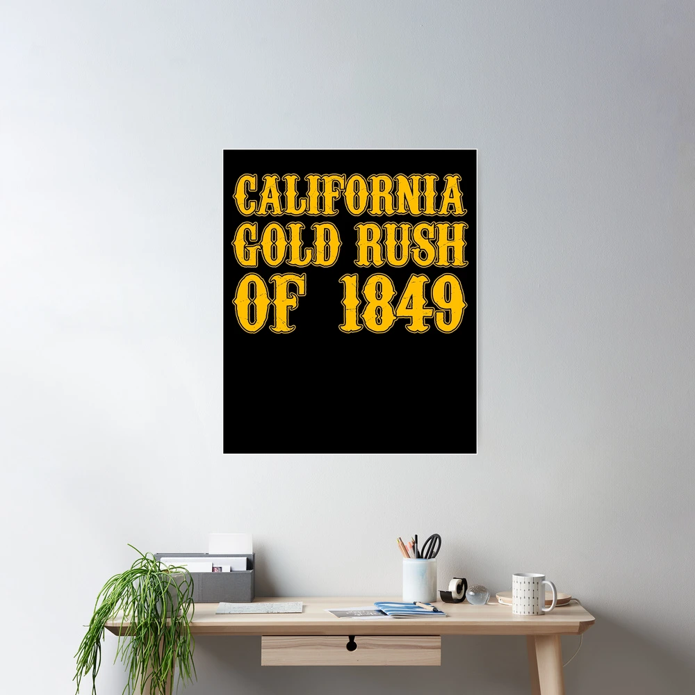 Gold Rush 1849 Poster Gold Rush! AMIGAstore.eu