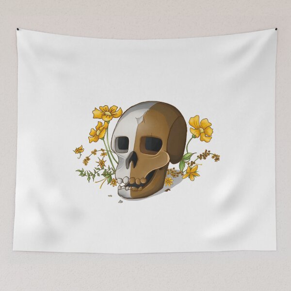 Item preview, Overgrown Floral Anatomy Skull designed and sold by Craori.
