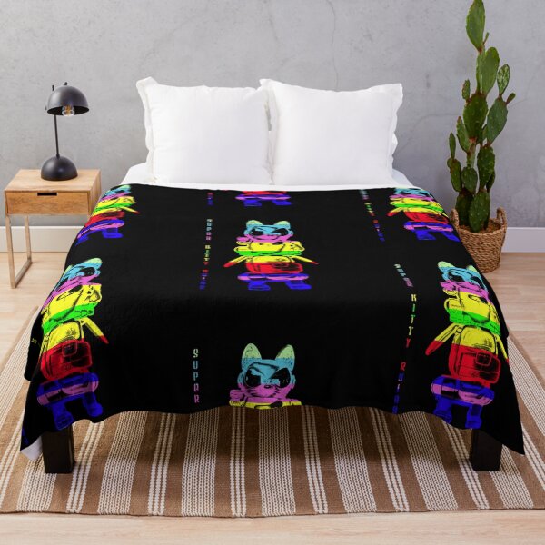 Item preview, Super Rainbow Kitty ...  designed and sold by Helen Corr.