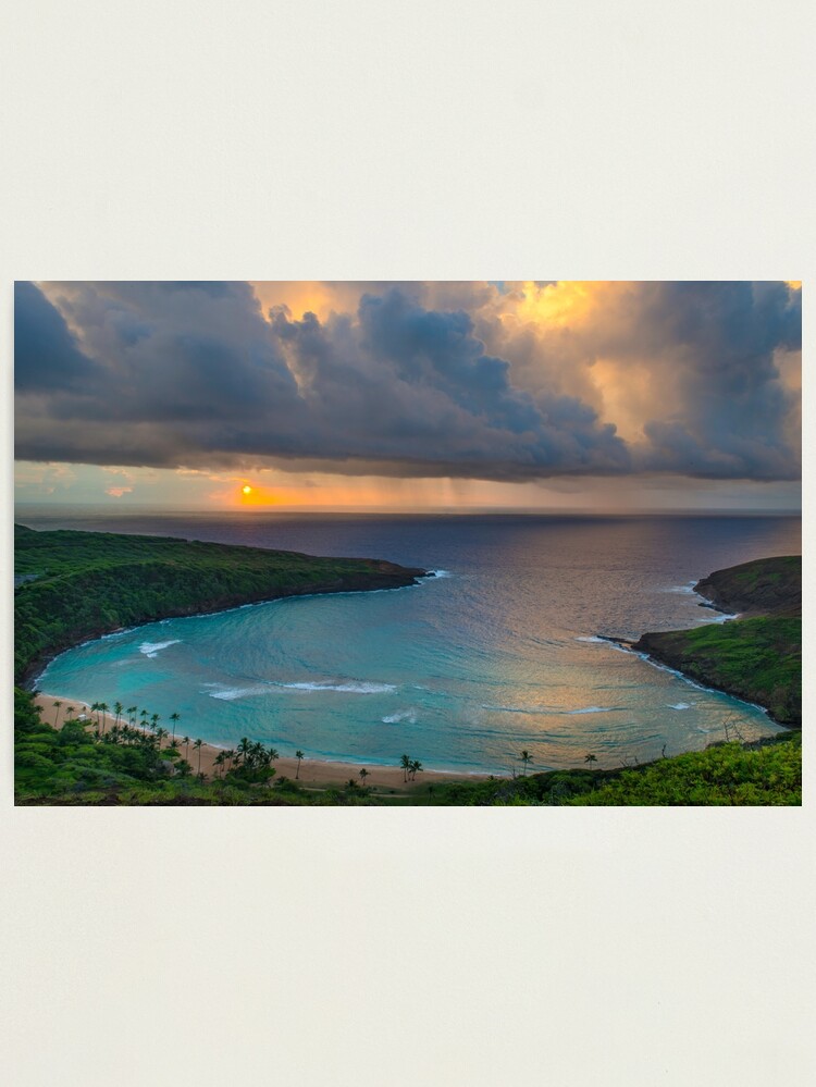 Alternate view of Hanauma Bay Sunrise Photographic Print