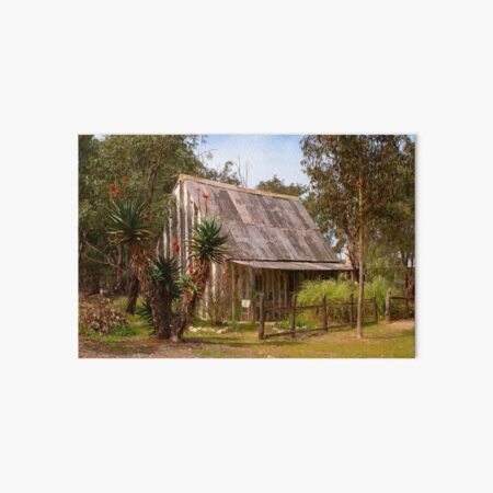 Item preview, Old wooden hut, pioneer village, Australia designed and sold by FranWest.