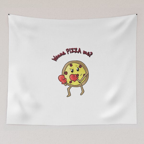 Item preview, Wanna PIZZA me? designed and sold by kaikaicarey.