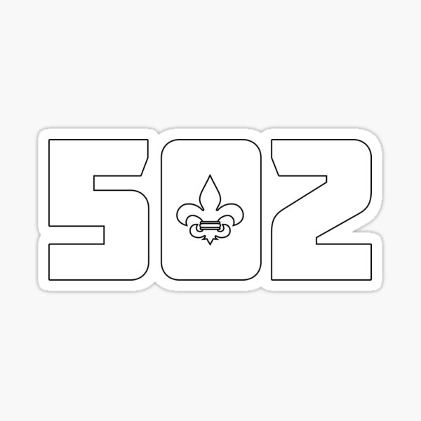 Louisville 502 Decal 