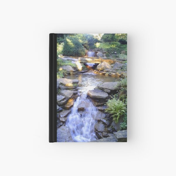 Tranquil Waterfalls Hardcover Journal