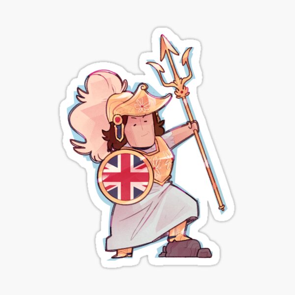 Fitzjames Britannia Sticker