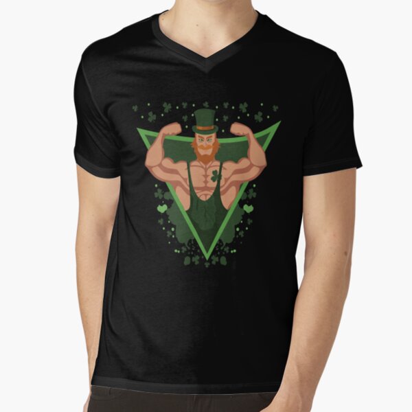 St Patricks Day Strong Irish Men Bodybuilder Gift Art Print by Pubi Sales