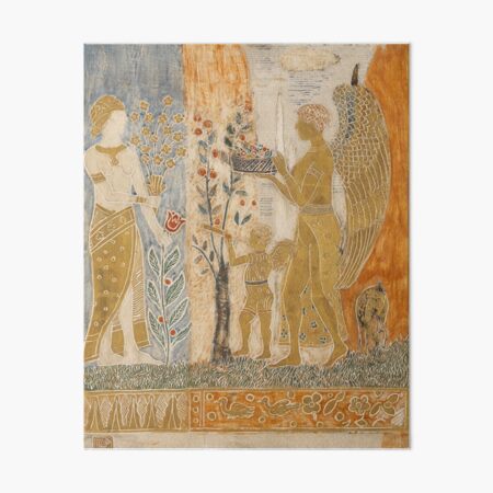 Charles Prendergast. The Offering, 1915-17. Art Board Print