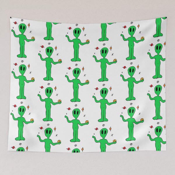 Item preview, Space Dude Alien juggling designed and sold by Emily Patterson.