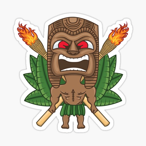 Item preview, Hawaiian Tiki designed and sold by SmittyGFX.