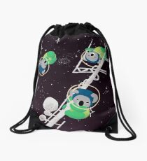 Space Koalas Drawstring Bag