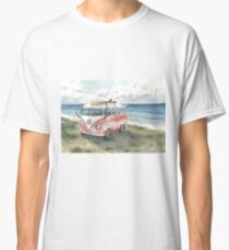 Camiseta clásica Kombi Days en rojo