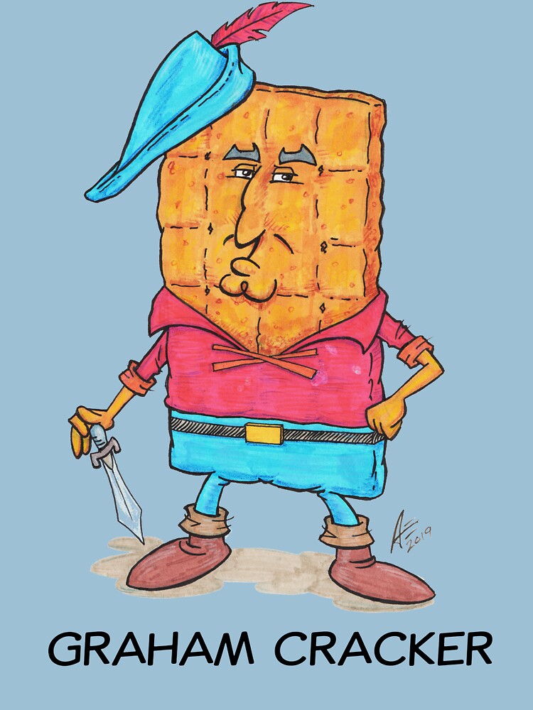 "Graham Cracker" Tshirt for Sale by BotaPernaDesign Redbubble