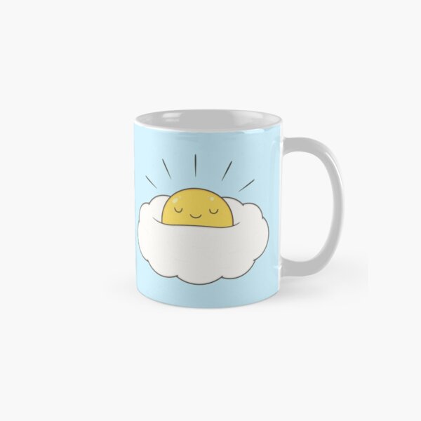 Sunshine for breakfast / Egg cloud Classic Mug