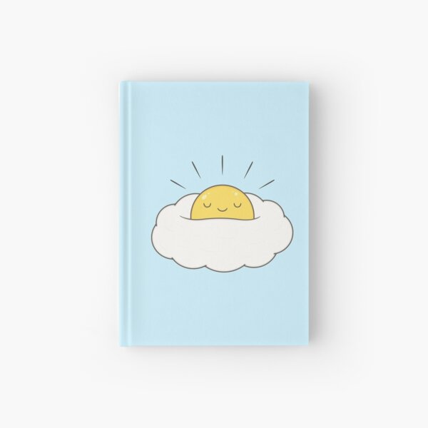 Sunshine for breakfast / Egg cloud Hardcover Journal