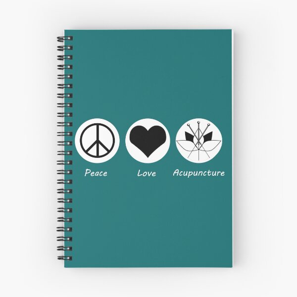 Item preview, Peace Love Acupuncture Slogan designed and sold by denisseinfeld.