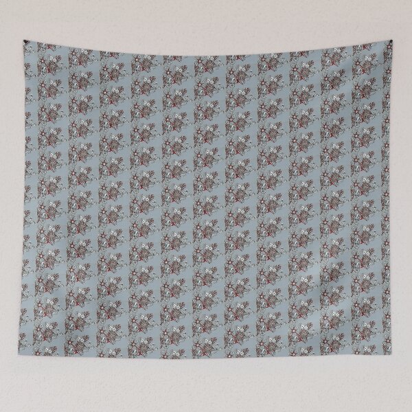Item preview, Flowers in Blue designed and sold by Tricksterbelle.