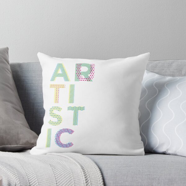 Item preview, ! ARTISTIC/ AUTISTIC ! NEURO DIVERGENT ! Multicolour Text on White designed and sold by Day Chapman.