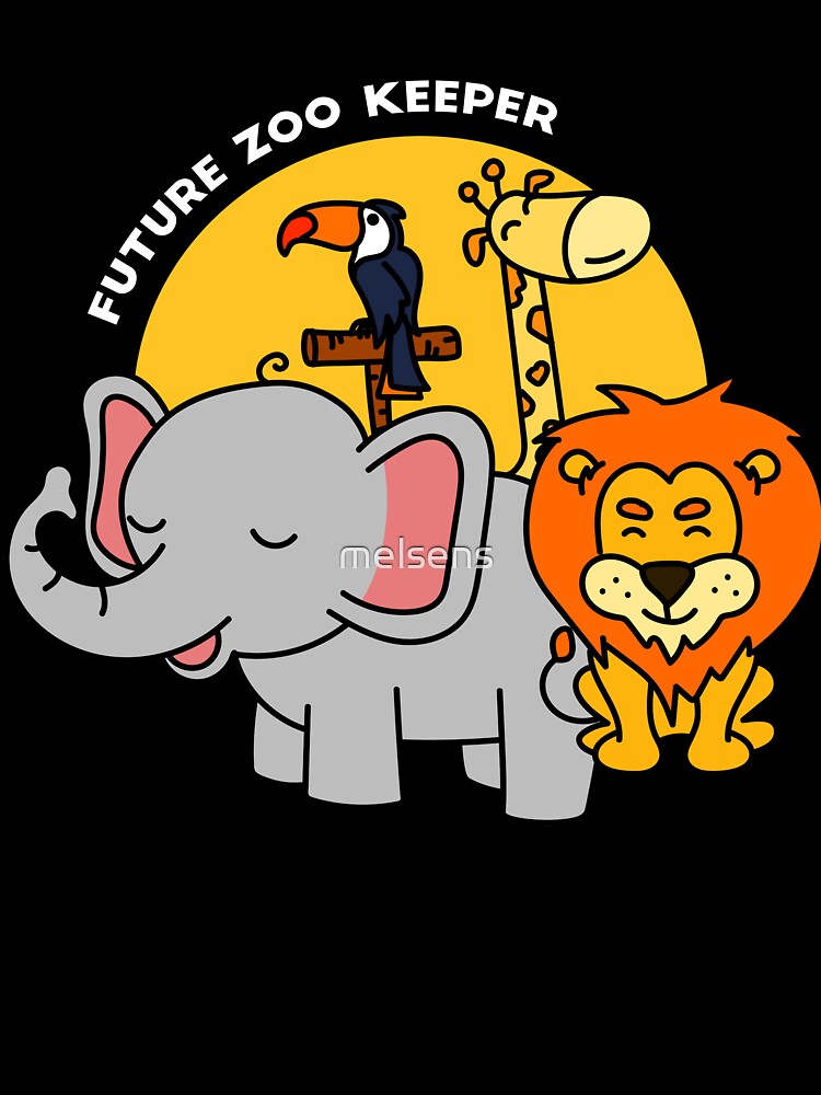 Future Zoo Keeper African Safari Boys Girls Shirt Gift