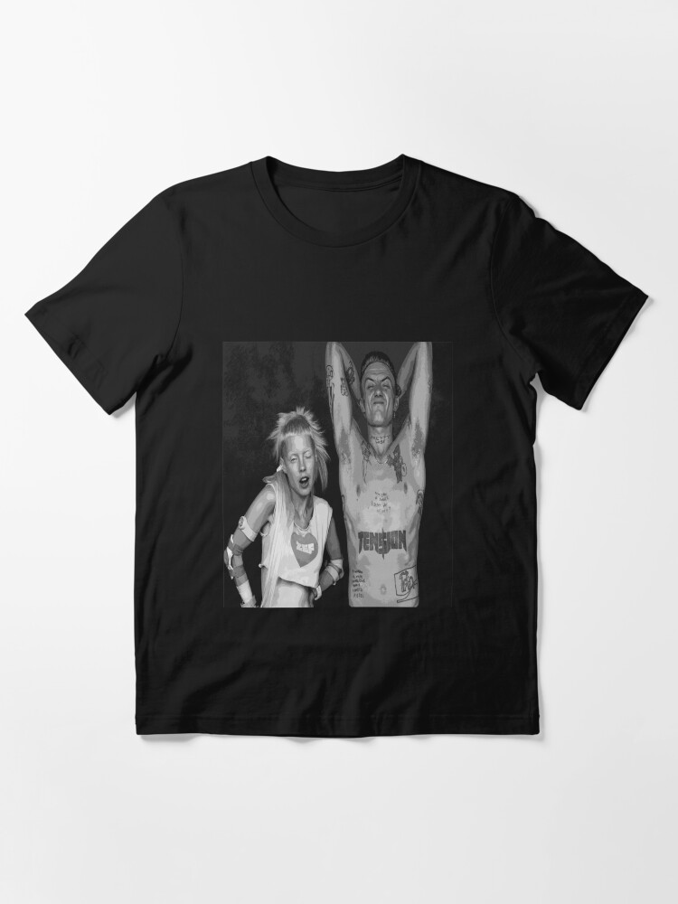 Die Antwoord Yolandi Visser ART T-shirt Black Short Sleeve S