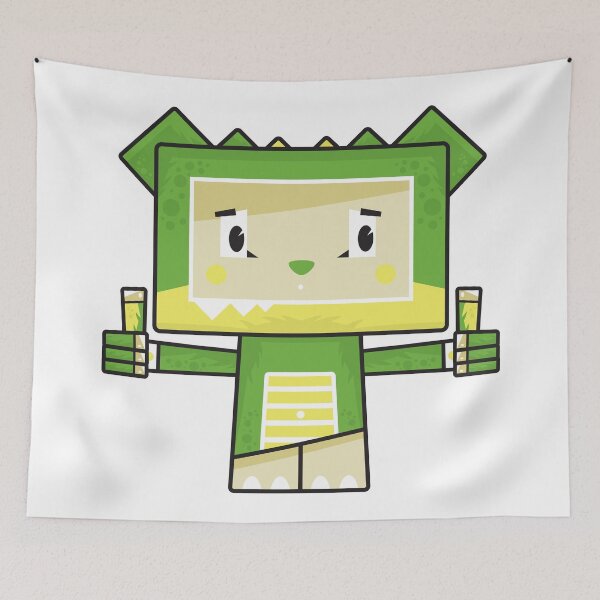 Item preview, Cute Cartoon Block Crocodile Character designed and sold by MurphyCreative.