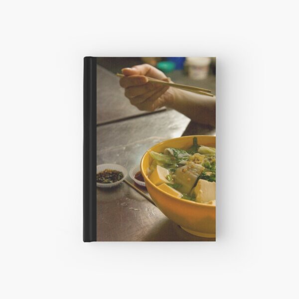 Soup in a street Hardcover Journal