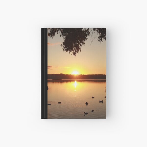 Sunrise over Lake Joondalup Hardcover Journal
