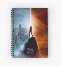 Save Shadowhunters - IconicNephilim Billboard Design - Clean Spiral Notebook