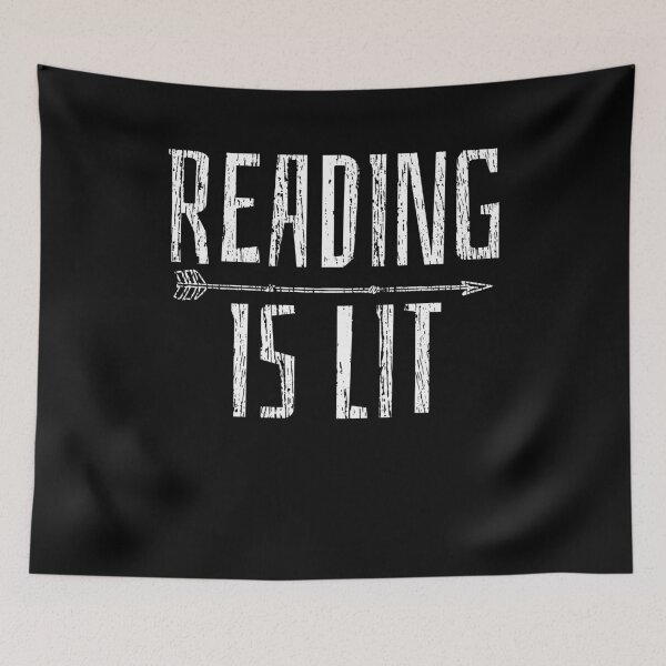 Item preview, Reading Tshirt Reading Is Lit Tee Shirt Book Reader Gift designed and sold by 4tomic.