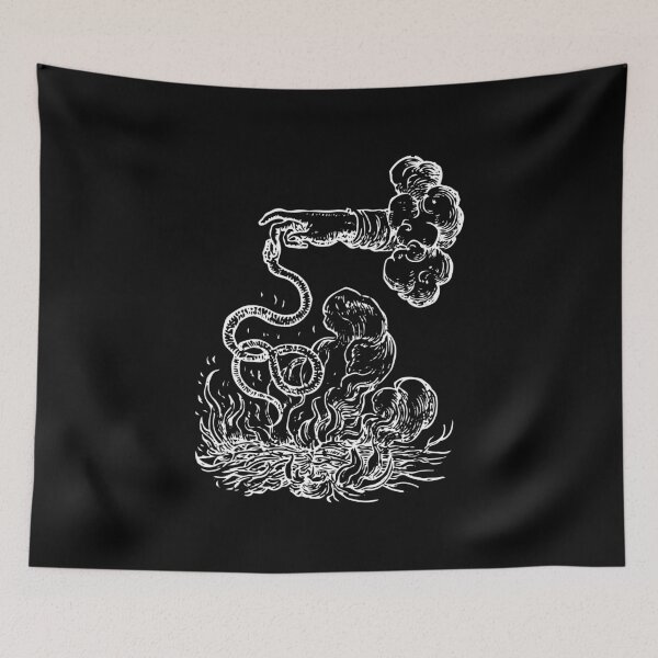 Aperçu de l'œuvre Devises Héroïques - Le Serpent (blanc) créée et vendue par TheWhiteBear.