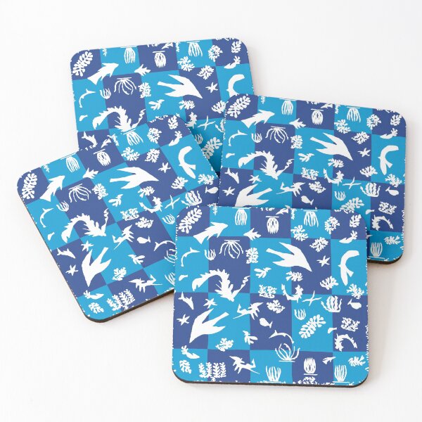 Item preview, Matisse Cut Out Collage - Seascape designed and sold by ShaMiLaB.