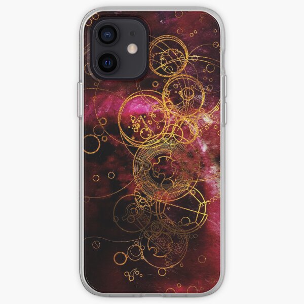 Time Lord Writing (red) iPhone Soft Case