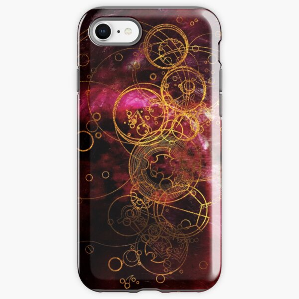 Time Lord Writing (red) iPhone Tough Case