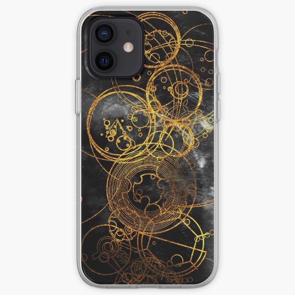 Time Lord Writing (black) iPhone Soft Case